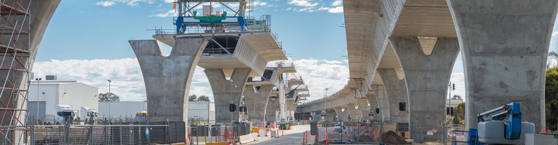 construction site concrete