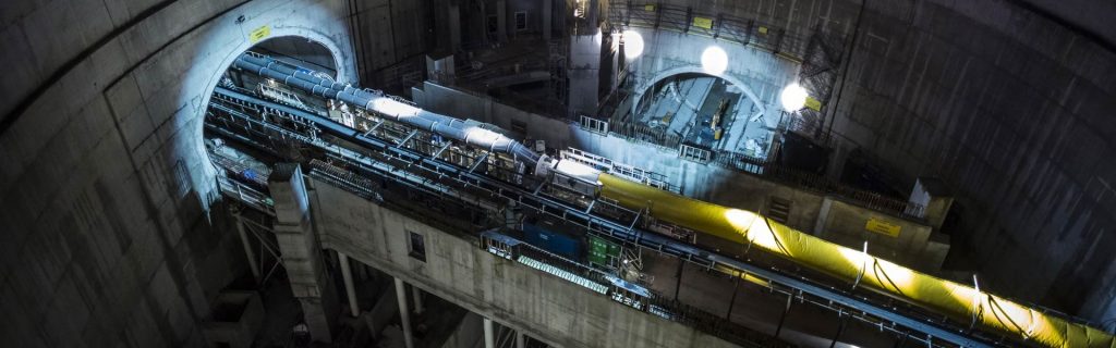 Tunnel construction metro tunneling Paris