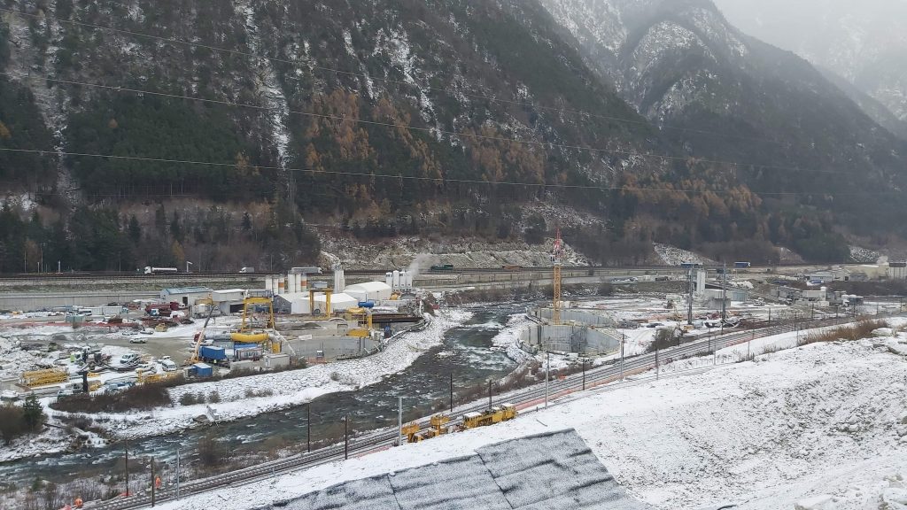 Brenner Tunnel construction project Italy