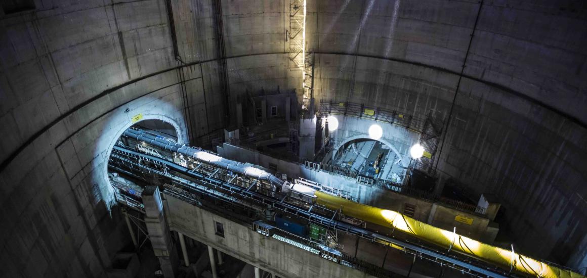 chantier de la ligne de métro 15 Grand Paris