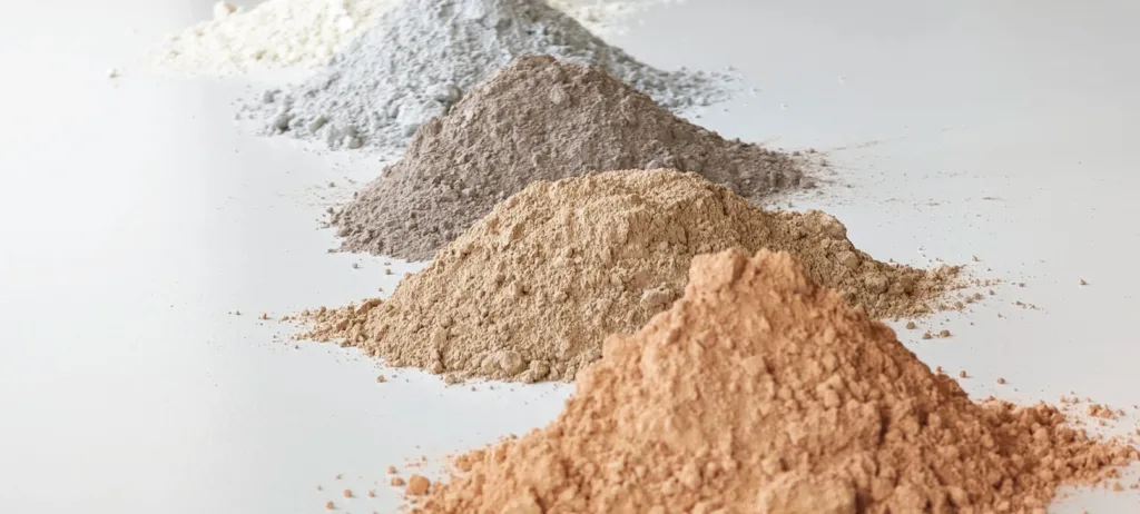 calcined clays in laboratory