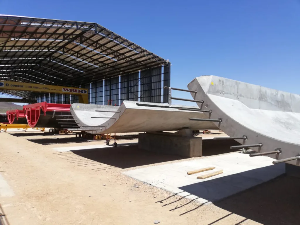 Precast concrete for windTurbines