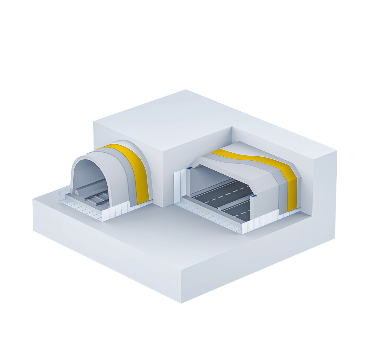 Integrated solutions designed to secure durability, watertightness, and performance in cut-and-cover tunneling.