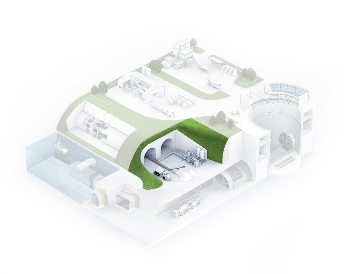 Water control injections, Embankment stabilization, Spoil treatment and Backfill grout solutions for Tunnel entrance construction.