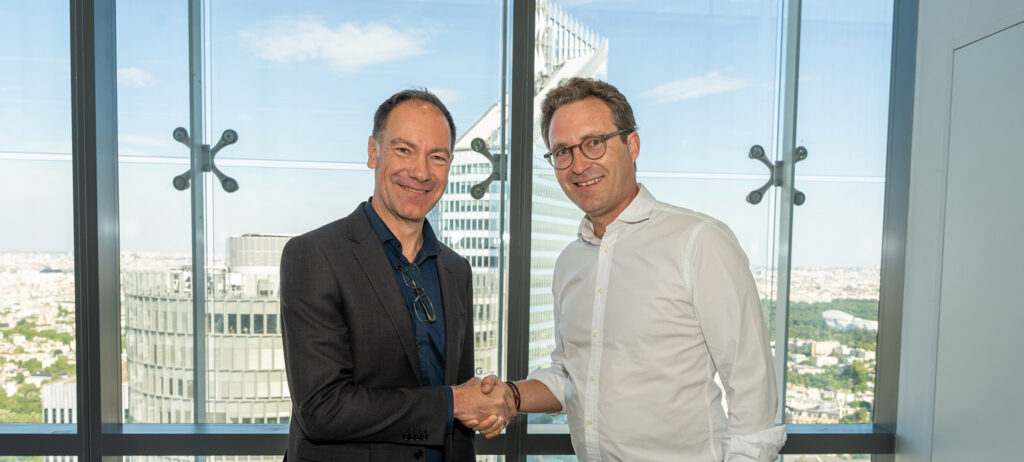 Frédéric Guimbal, Vice-President Construction chemicals performance segment – Saint-Gobain and Olivier Guise, Executive Director – Ecocem