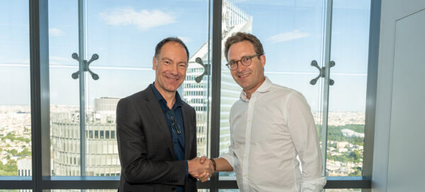 Frédéric Guimbal, Vice-President Construction chemicals performance segment – Saint-Gobain and Olivier Guise, Executive Director – Ecocem